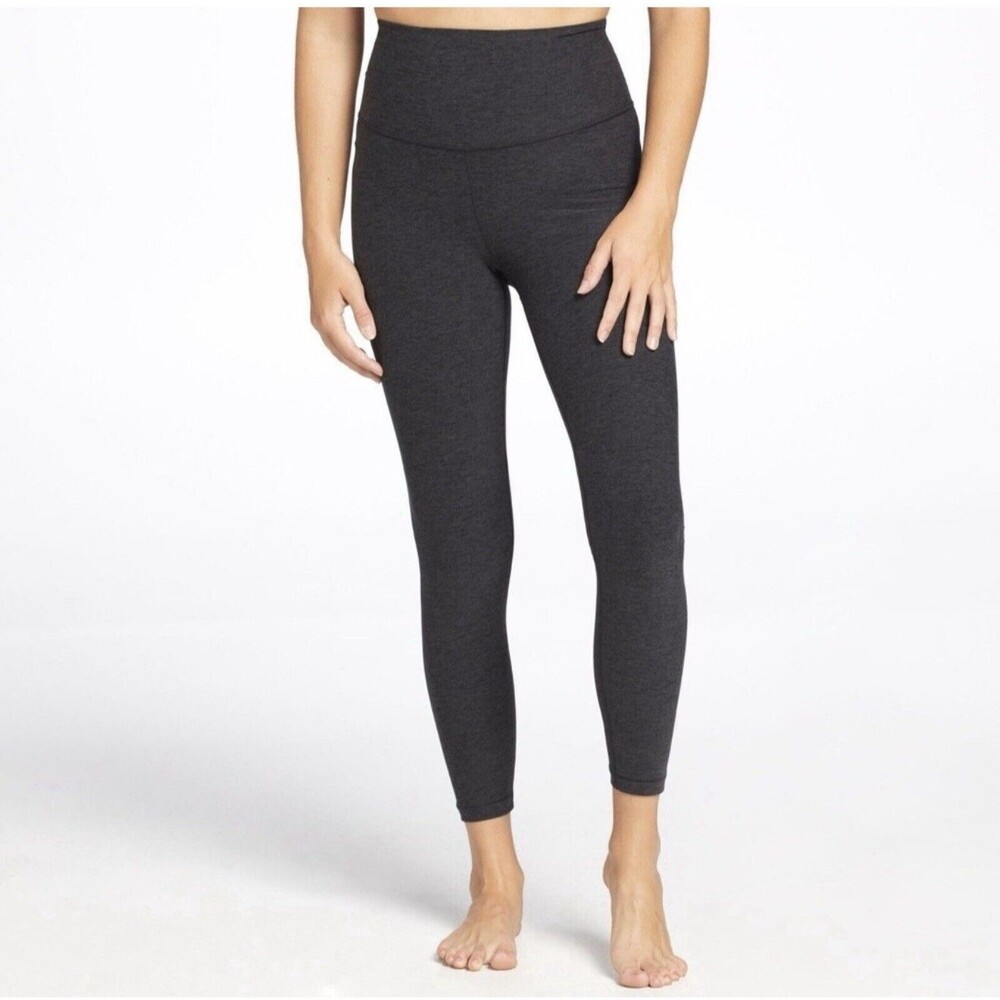 CALIA Women's Size S LustraLux 7/8 Leggings Heather Gray WAX32266 Yoga Pilates